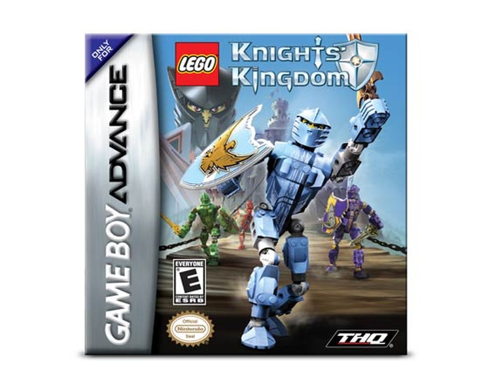 Обложка игры LEGO Knights’ Kingdom для Game Boy Advance